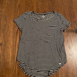 Hollister pocket tee shirt.